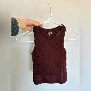 YPB Maroon Tank Top for Women